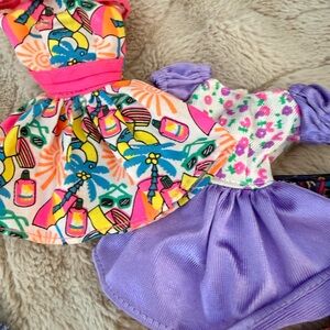 Lots of 26 authentic Barbie items 80s 90s 2000s Olympics swimming baseball space